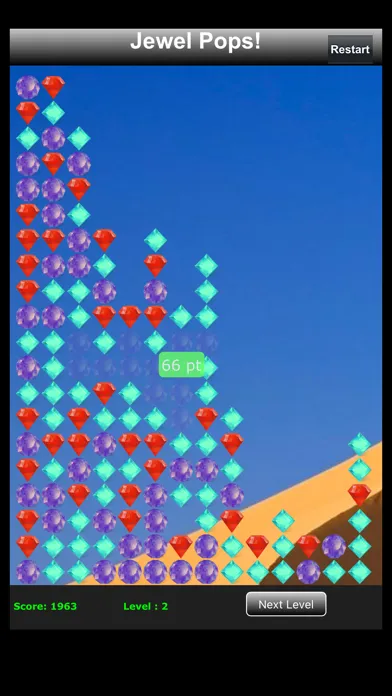 Jewel Pops! Strategy Game स्क्रीनशॉट