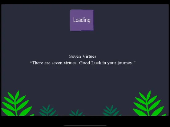 Capturas de tela do Seven Virtues iPad 
