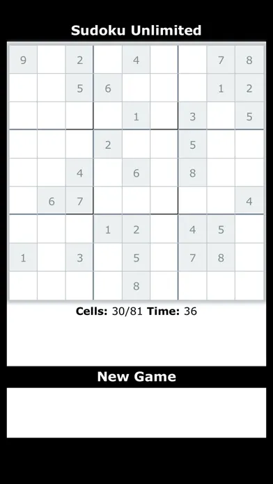 Ảnh chụp màn hình của Sudoku Game Unlimited