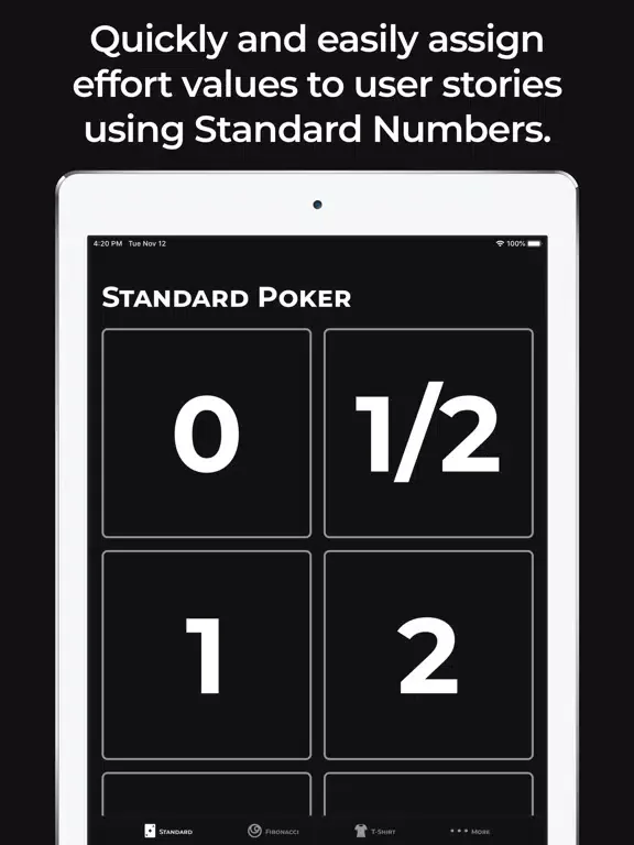 Скриншоты Planning Poker 101 iPad 