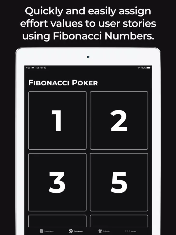 Скриншоты Planning Poker 101 iPad 