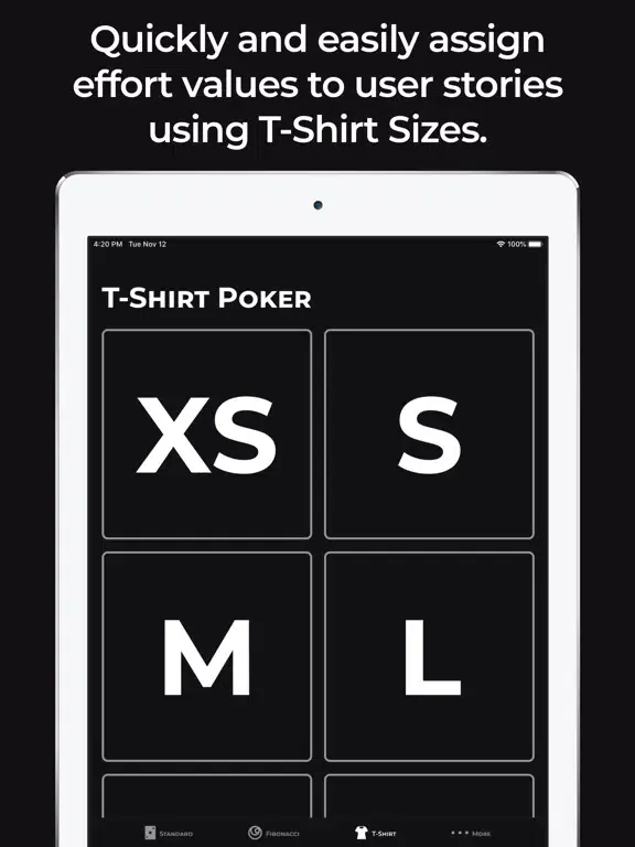 Скриншоты Planning Poker 101 iPad 
