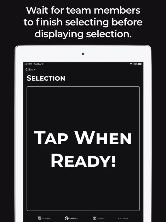 Скриншоты Planning Poker 101 iPad 