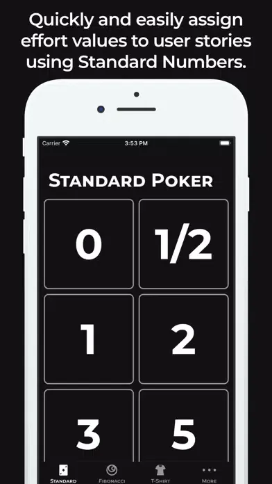 Скриншоты Planning Poker 101
