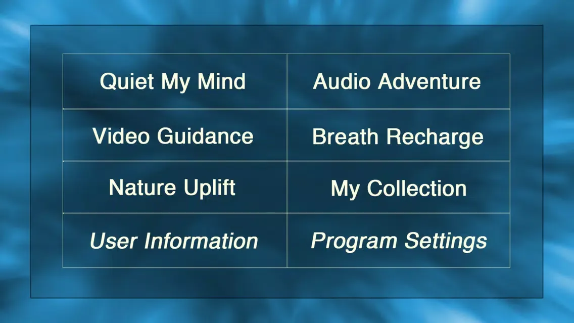 Capturas de tela do Quiet Your Mind