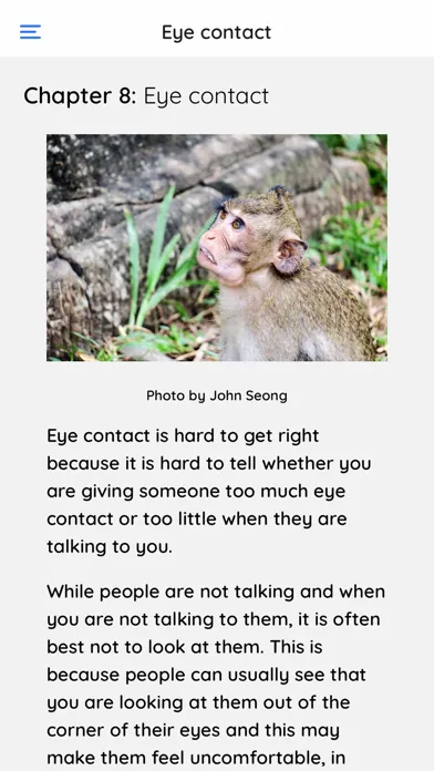 Ảnh chụp màn hình của Aspie Guide: Therapy Chatbot