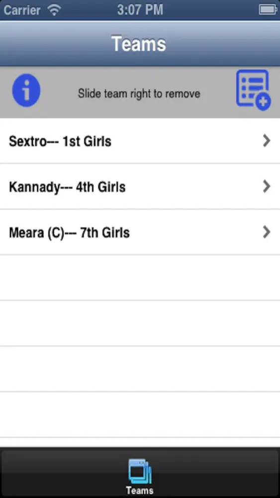 Captures d'écran de Saints Sports Schedule