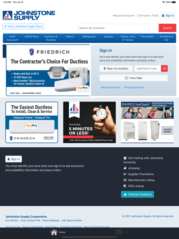 Johnstone Supply HVACR IPA for iOS Download PGYER IPAHUB