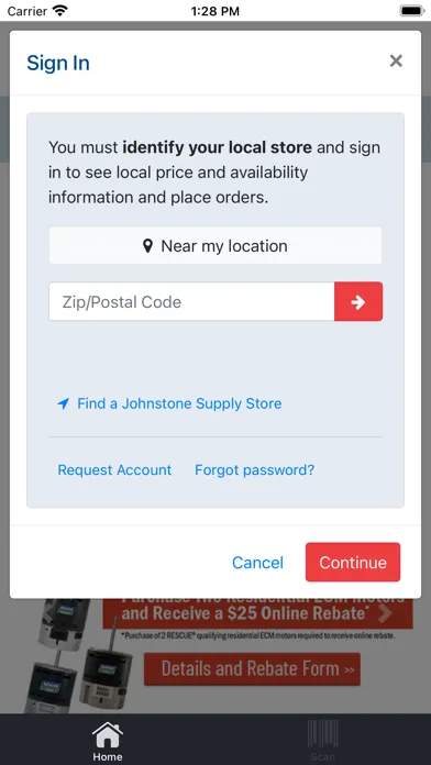 Johnstone Supply HVACR Screenshots