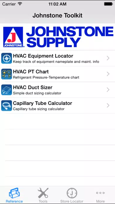 Capturas de pantalla de Johnstone Supply Toolkit