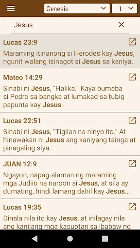 Banal na Bibliya Screenshots