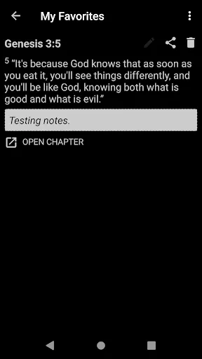 Tangkapan layar Free Bible Version (FBV)