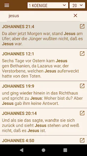 German Luther Bible 1912 Screenshots