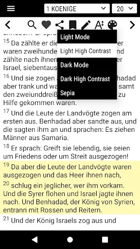 German Luther Bible 1912 Screenshots