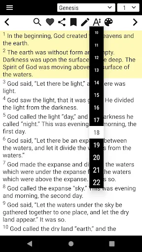 Unlocked Literal Bible Screenshots