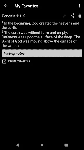 Unlocked Literal Bible Screenshots