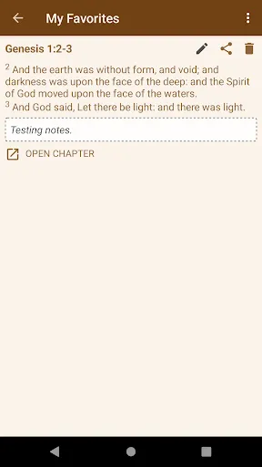 Capturas de pantalla de Noah Webster Bible
