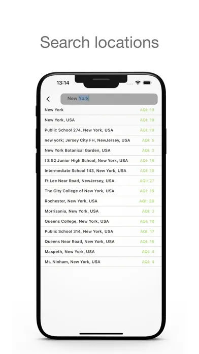 Capturas de pantalla de Air Vision - Tracking AQI