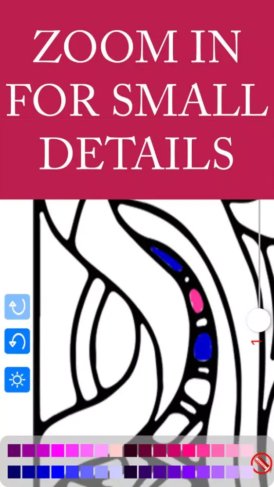 Coloring Advanced Tangles - A secret hideaway for your mind Screenshots