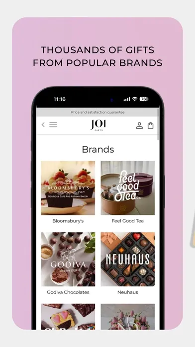 Joi Gifts - Same Day Gifting Screenshots