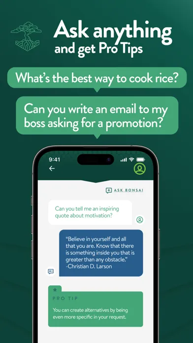 BonsAI: AI Chat Bot Assistant 스크린샷
