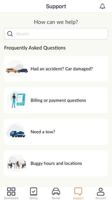 Скриншоты BUGGY TLC Driver App