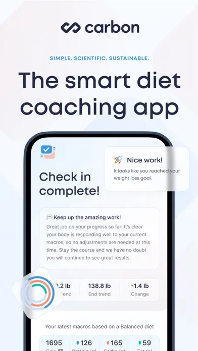 تصاویر Carbon - Macro Coach & Tracker