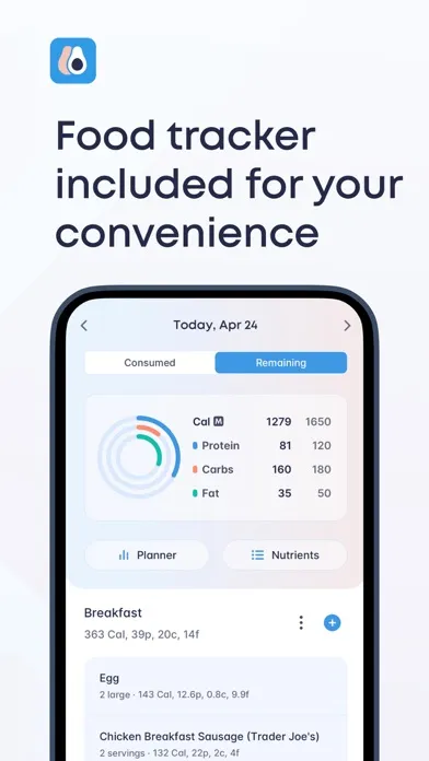 تصاویر Carbon - Macro Coach & Tracker