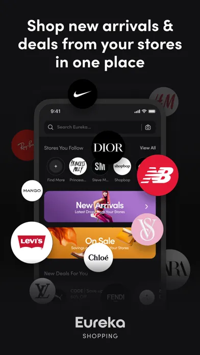 Tangkapan skrin Eureka: All-In-One Fashion App