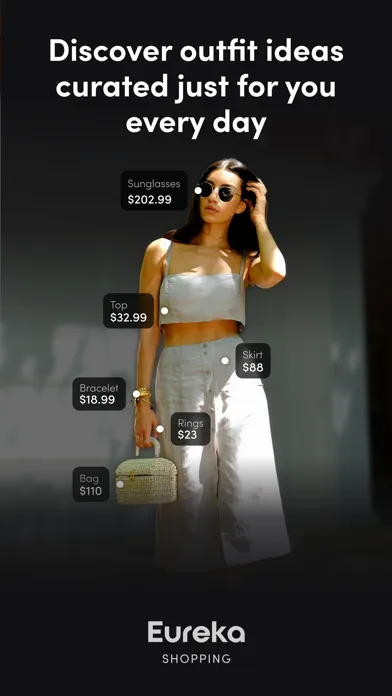 Tangkapan skrin Eureka: All-In-One Fashion App