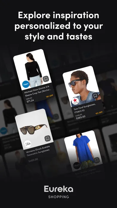 Tangkapan skrin Eureka: All-In-One Fashion App