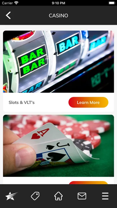 Capturas de tela do Century Casinos Canada