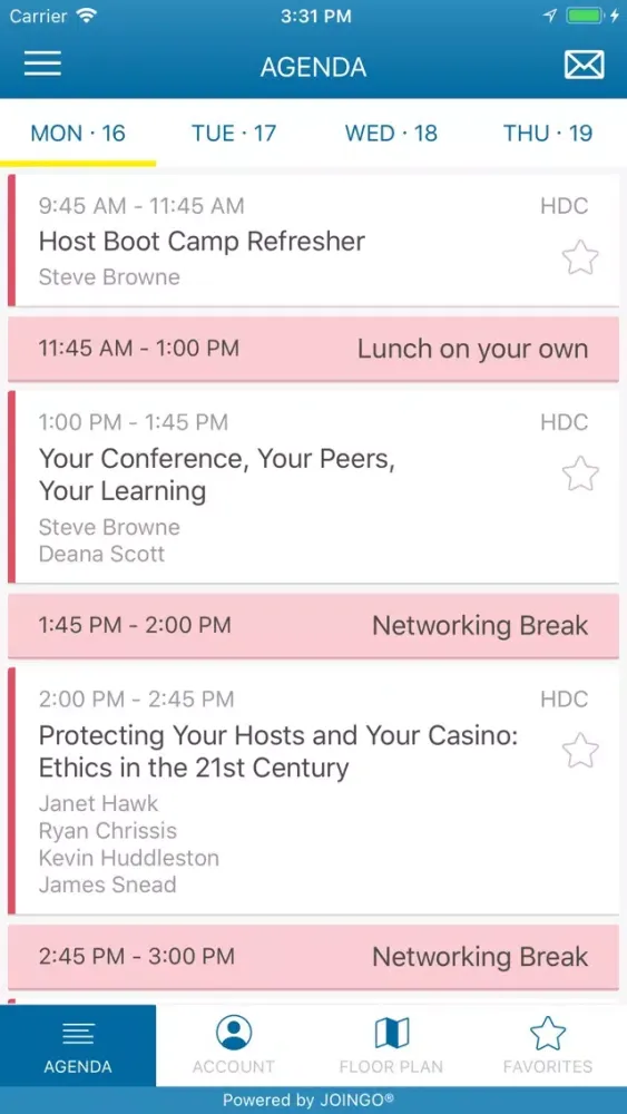 Casino Marketing & Tech Conf. سکرین شاٹس