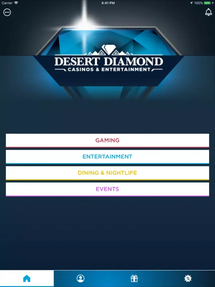 Скриншоты Desert Diamond Casinos iPad 