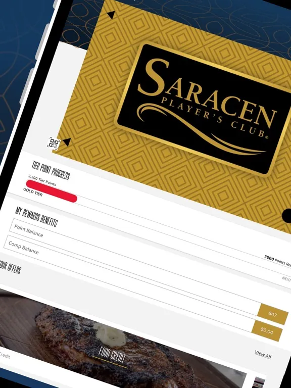 Saracen Player’s Club iPad  Screenshots