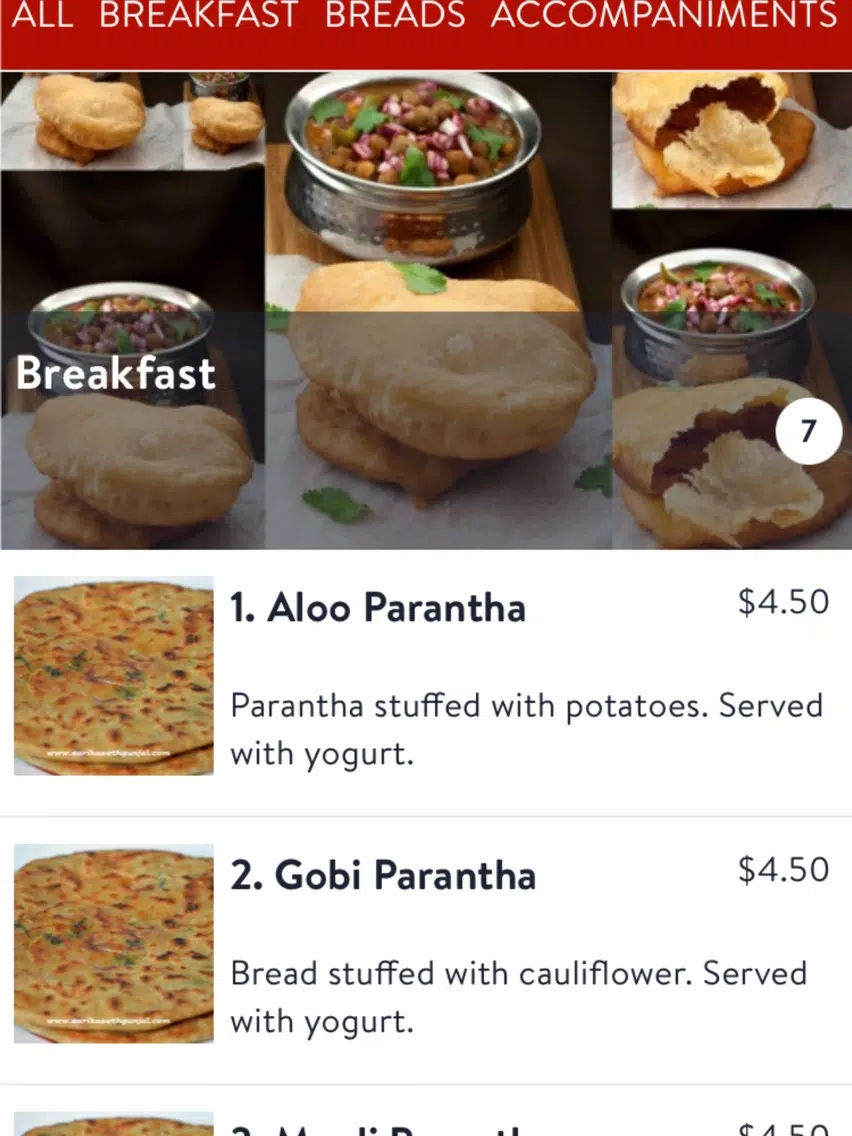 Desi Deli iPad  Screenshots