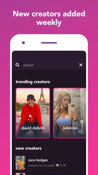 Captures d'écran de Roll: Unlock creators’ cameras