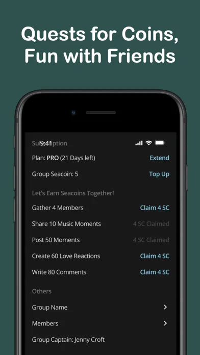 Capturas de pantalla de Seahart: Quick Check-Ins