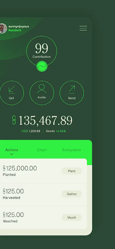 SEEDS Passport Screenshots