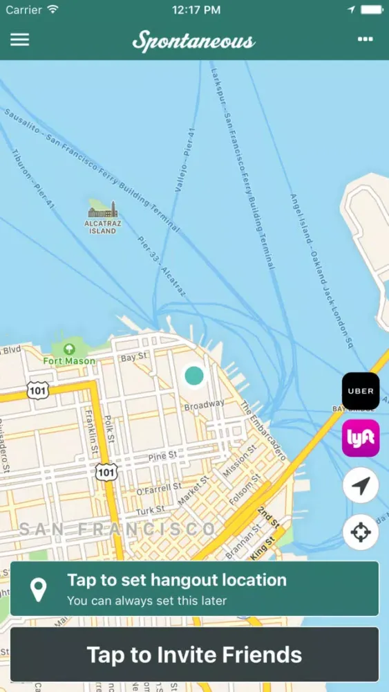 Capturas de tela do Spontaneous - Hangout with Friends & Family Nearby
