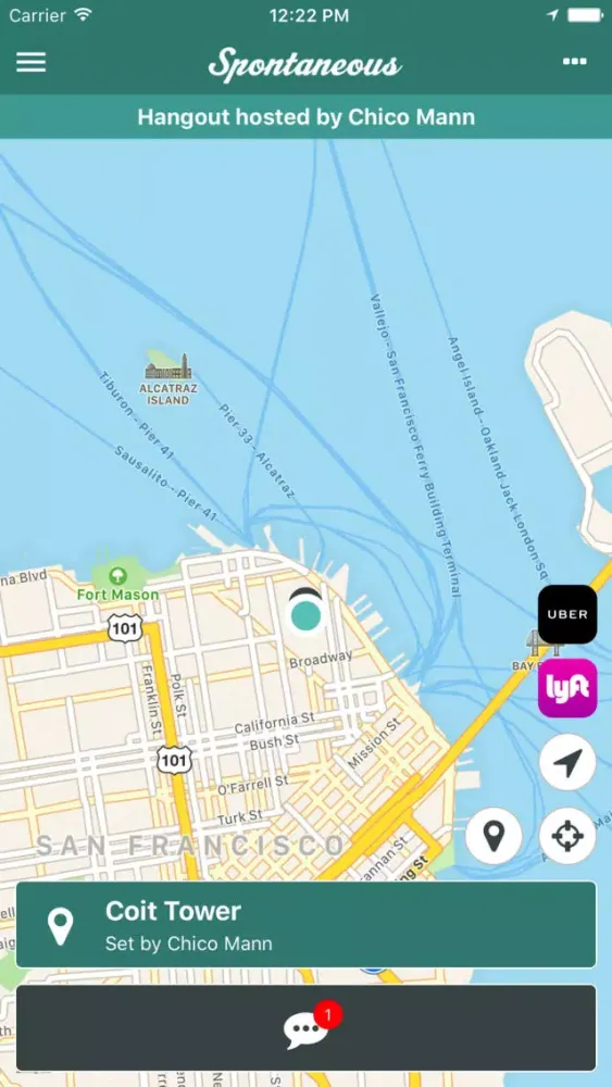 Capturas de tela do Spontaneous - Hangout with Friends & Family Nearby