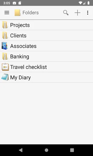 B-Folders Password Manager Screenshots