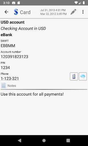 B-Folders Password Manager Screenshots