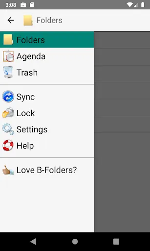 B-Folders Password Manager Screenshots