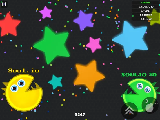 ภาพหน้าจอของ Soul.io iPad 