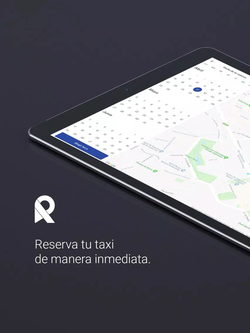 Capturas de tela do RTRM Taxi iPad 