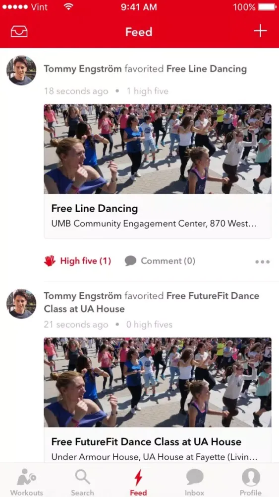 Скриншоты GiveFit