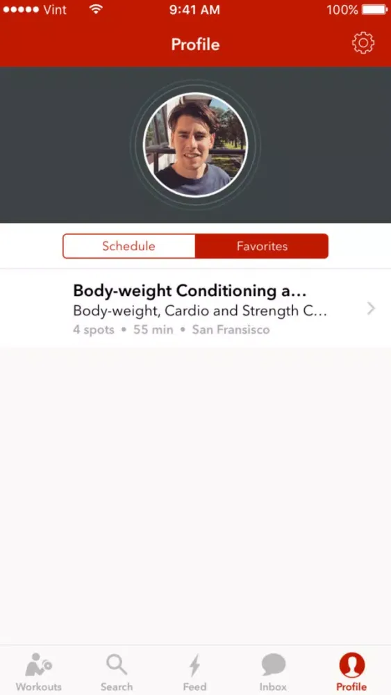 Ảnh chụp màn hình của IM1 Personal Training