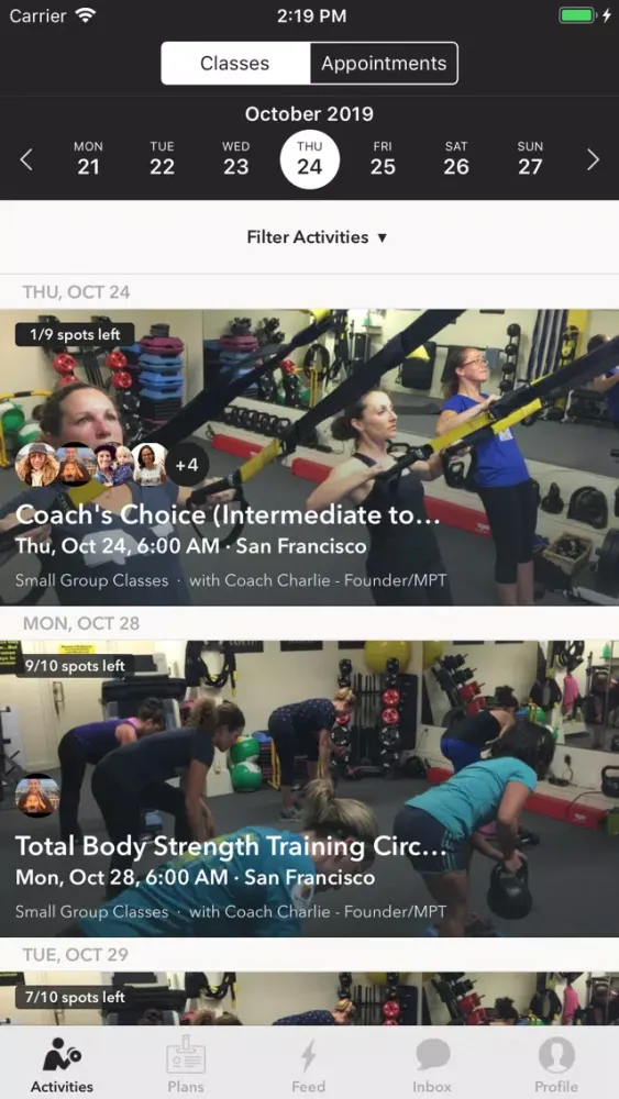 N' Motion Fitness Studio स्क्रीनशॉट