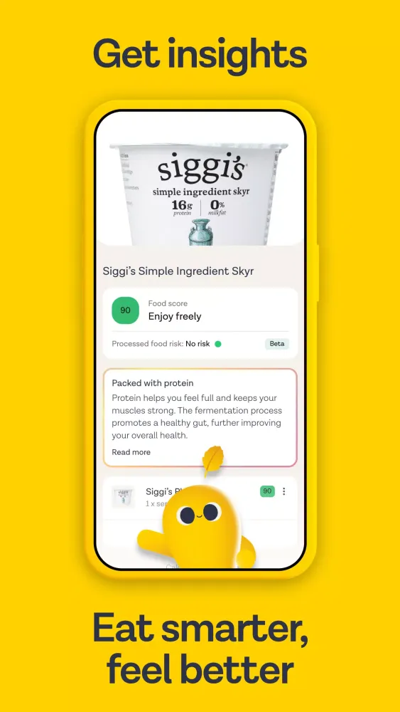 Скриншоты ZOE Health: AI Food Scanner